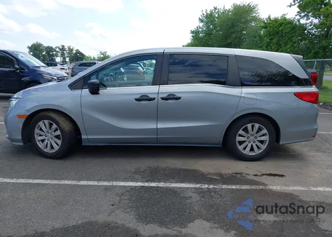 2021 Honda Odyssey Lx из США, поврежденный, VIN 5FNRL6H24MB033341